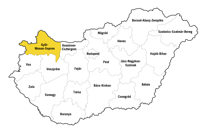 Magyarország térkép